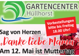 Am 12.05.2024 ist Muttertag!